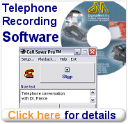 Telephone Recording Software