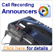 Call Recording Announcers